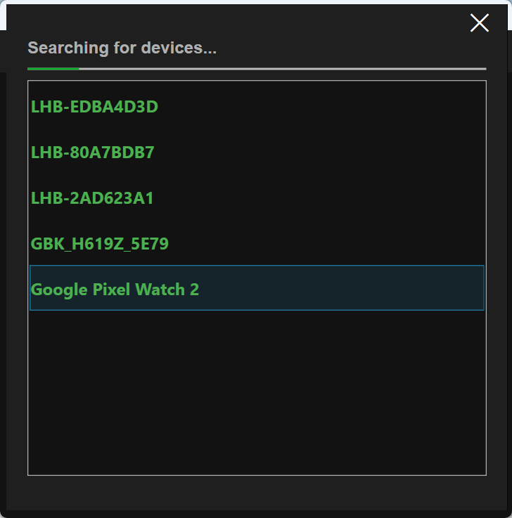 HRWS BLE devices